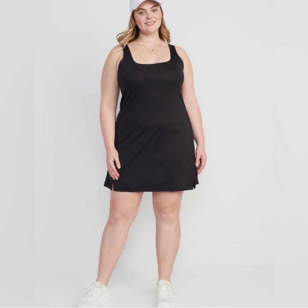 Old Navy PowerSoft Square-Neck Athletic Dress - Picture 4 of 15